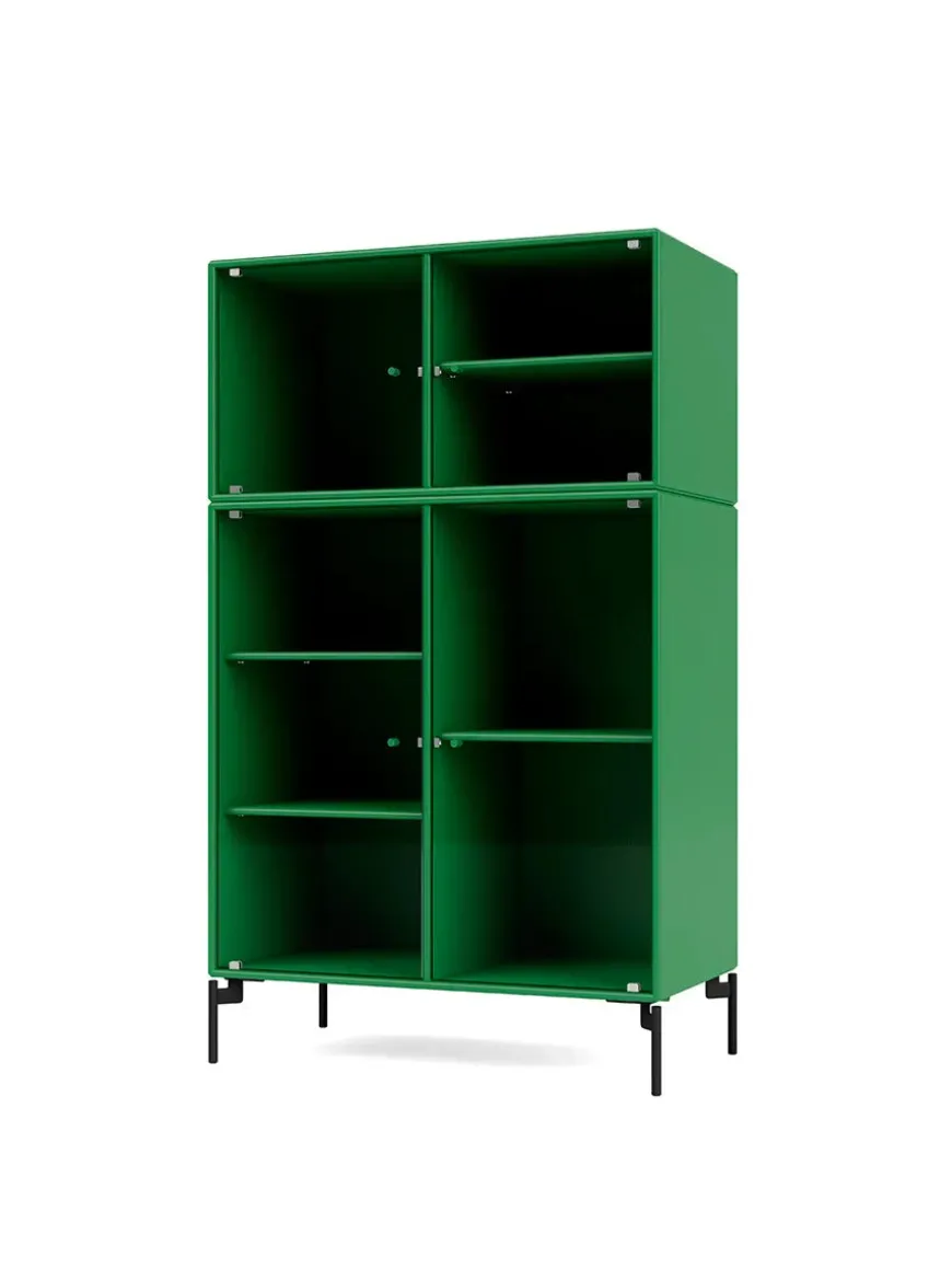 Ripple III Vitrineskab, inkl. sokkel fra Montana