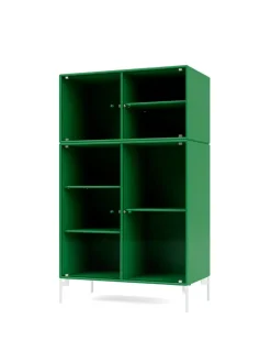 Ripple III Vitrineskab, inkl. sokkel fra Montana