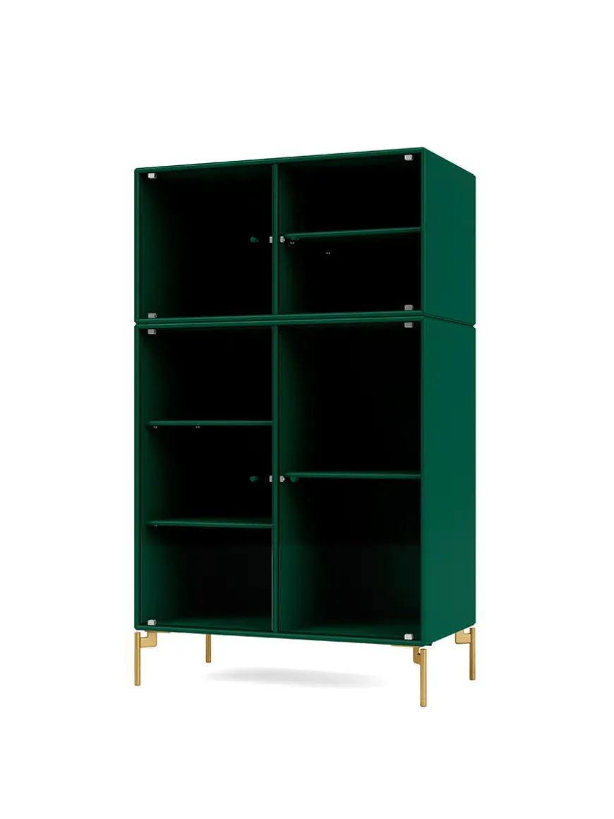 Ripple III Vitrineskab, inkl. sokkel fra Montana