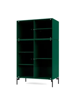 Ripple III Vitrineskab, inkl. sokkel fra Montana