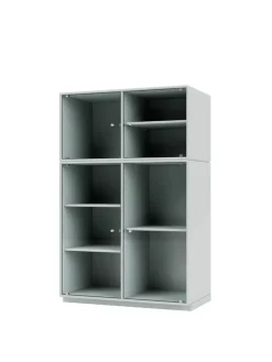 Ripple III Vitrineskab, inkl. sokkel fra Montana