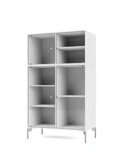 Ripple III Vitrineskab, inkl. sokkel fra Montana