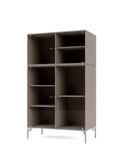 Ripple III Vitrineskab, inkl. sokkel fra Montana