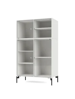 Ripple III Vitrineskab, inkl. sokkel fra Montana