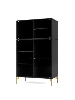 Ripple III Vitrineskab, inkl. sokkel fra Montana