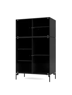 Ripple III Vitrineskab, inkl. sokkel fra Montana