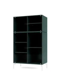 Ripple III Vitrineskab, inkl. sokkel fra Montana