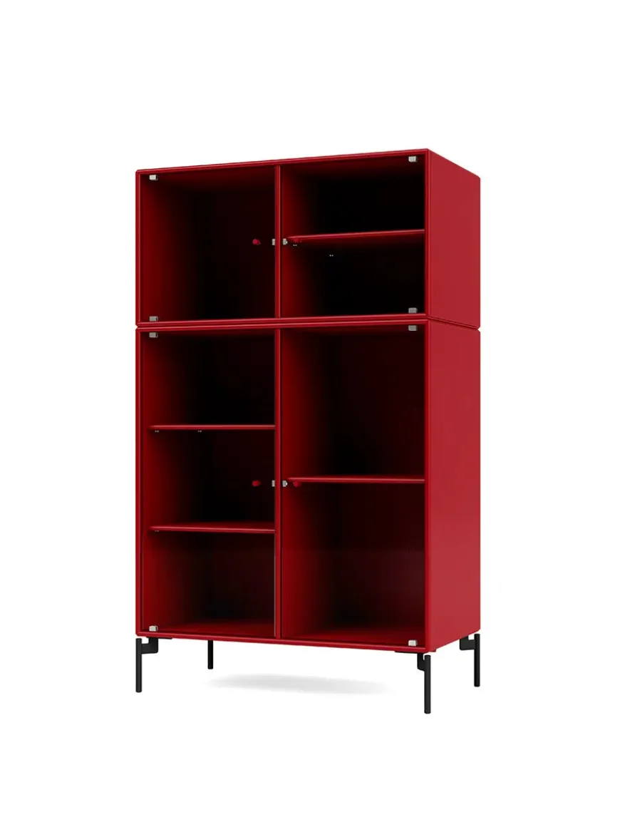 Ripple III Vitrineskab, inkl. sokkel fra Montana