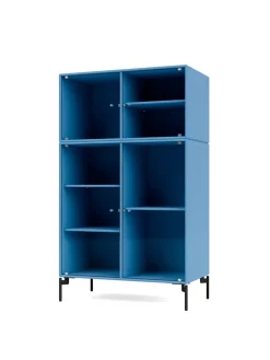 Ripple III Vitrineskab, inkl. sokkel fra Montana