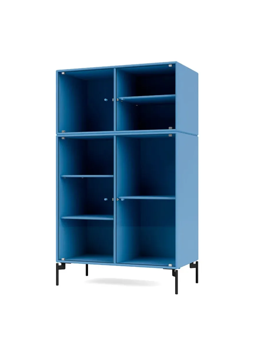 Ripple III Vitrineskab, inkl. sokkel fra Montana