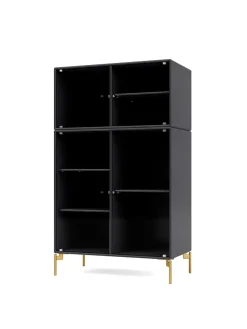 Ripple III Vitrineskab, inkl. sokkel fra Montana