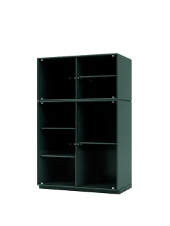 Ripple III Vitrineskab, inkl. sokkel fra Montana