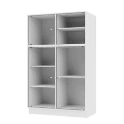 Ripple III Vitrineskab, inkl. sokkel fra Montana