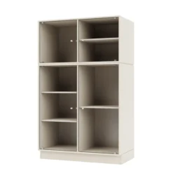 Ripple III Vitrineskab, inkl. sokkel fra Montana