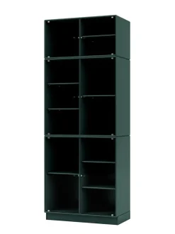 Ripple IV Vitrineskab, inkl. ben fra Montana