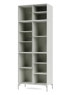 Ripple IV Vitrineskab, inkl. ben fra Montana