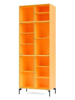 Ripple IV Vitrineskab, inkl. ben fra Montana