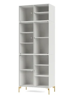 Ripple IV Vitrineskab, inkl. sokkel fra Montana