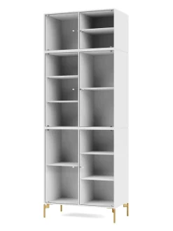 Ripple IV Vitrineskab, inkl. sokkel fra Montana