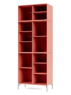 Ripple IV Vitrineskab, inkl. sokkel fra Montana