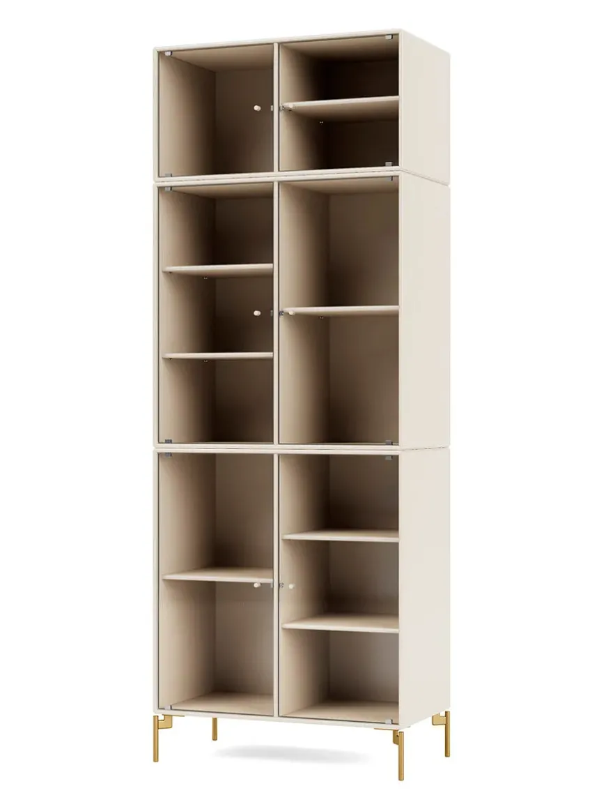 Ripple IV Vitrineskab, inkl. sokkel fra Montana