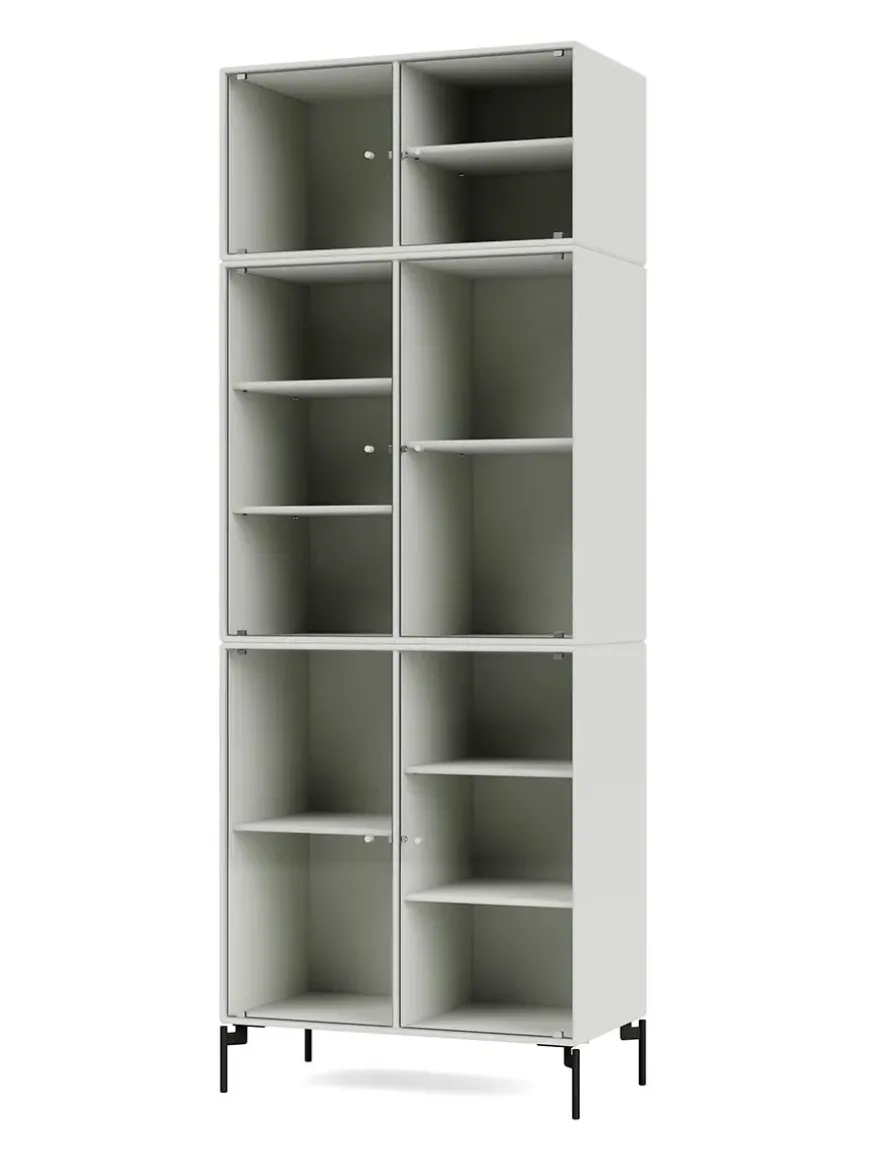 Ripple IV Vitrineskab, inkl. sokkel fra Montana