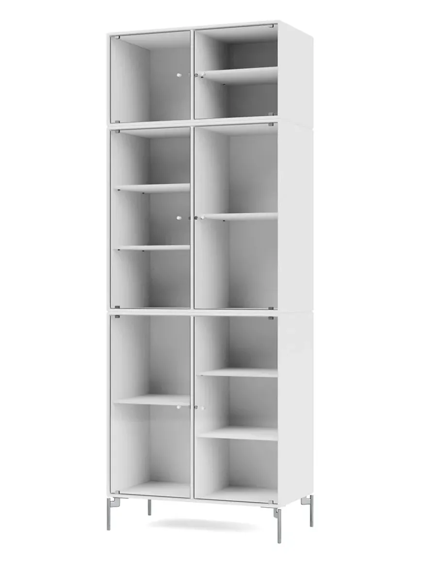 Ripple IV Vitrineskab, inkl. sokkel fra Montana