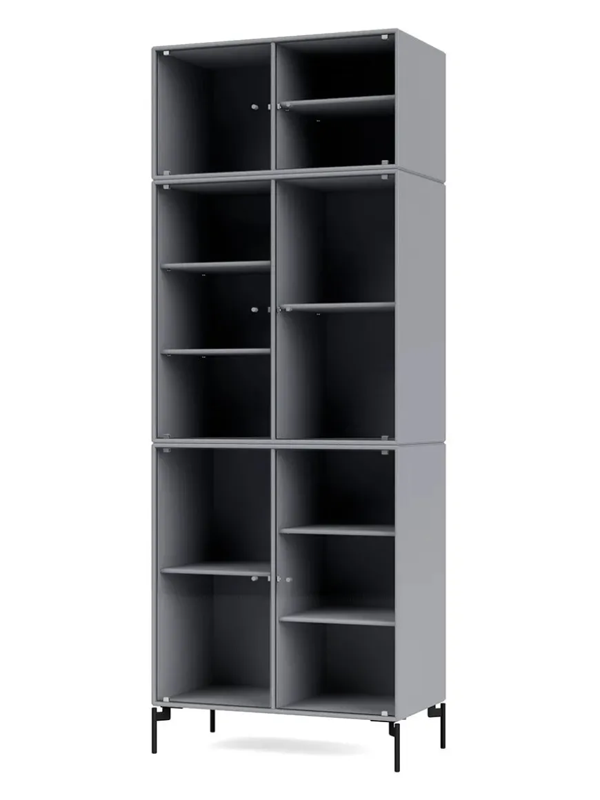 Ripple IV Vitrineskab, inkl. sokkel fra Montana