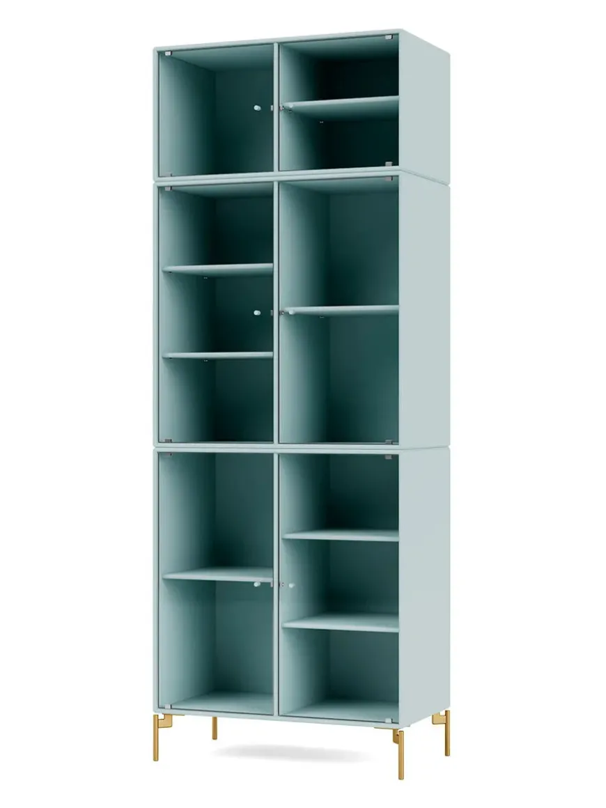 Ripple IV Vitrineskab, inkl. sokkel fra Montana