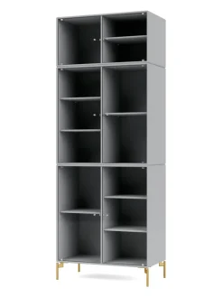 Ripple IV Vitrineskab, inkl. sokkel fra Montana