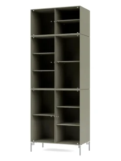 Ripple IV Vitrineskab, inkl. sokkel fra Montana