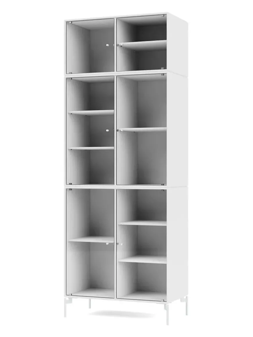 Ripple IV Vitrineskab, inkl. sokkel fra Montana