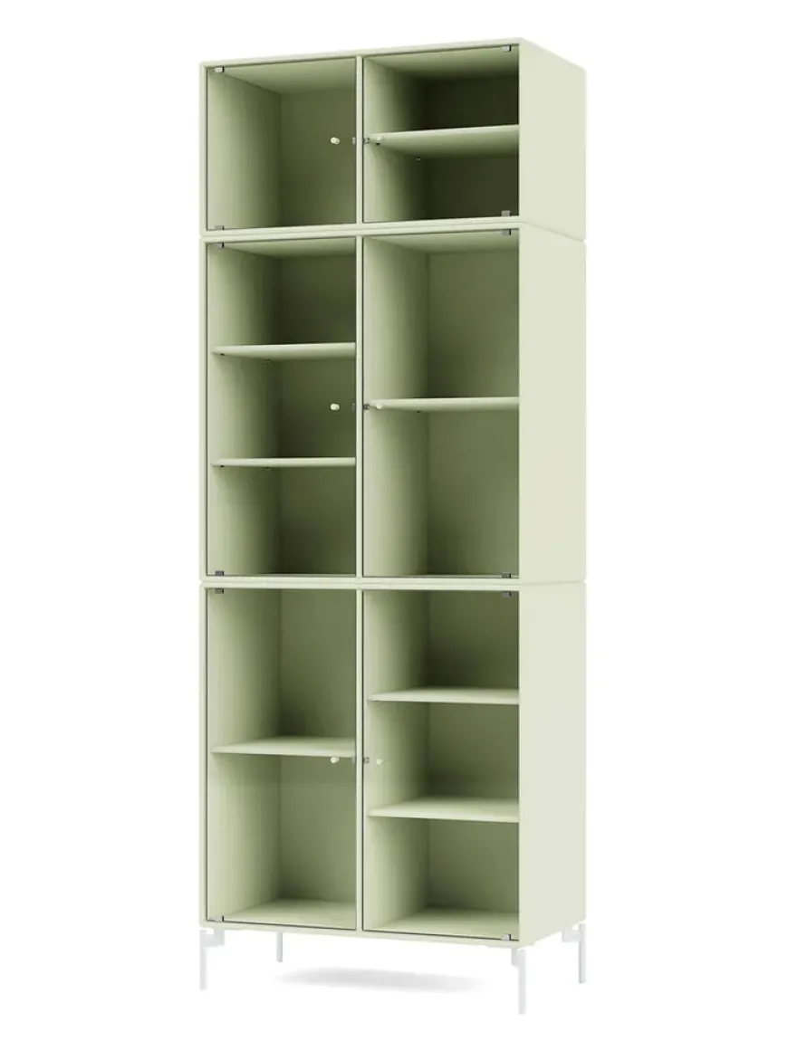 Ripple IV Vitrineskab, inkl. sokkel fra Montana