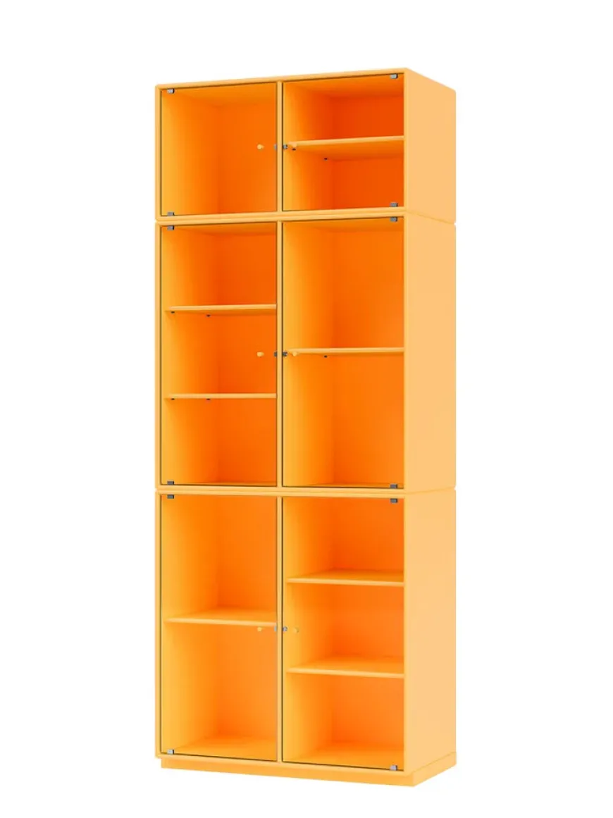 Ripple IV Vitrineskab, inkl. sokkel fra Montana