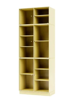 Ripple IV Vitrineskab, inkl. sokkel fra Montana