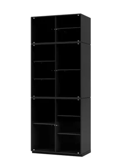 Ripple IV Vitrineskab, inkl. sokkel fra Montana