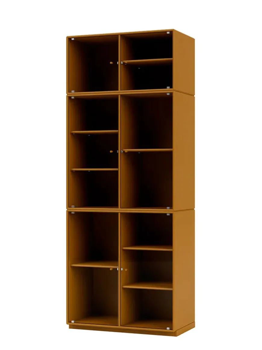 Ripple IV Vitrineskab, inkl. sokkel fra Montana