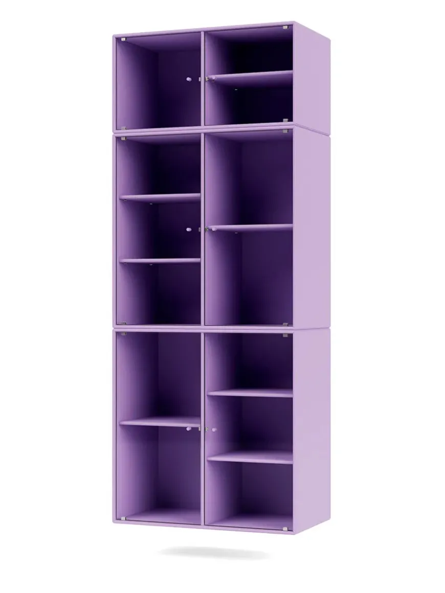 Ripple IV Vitrineskab, inkl. ophæng fra Montana