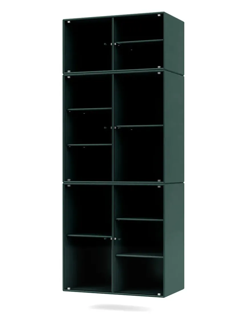 Ripple IV Vitrineskab, inkl. ophæng fra Montana