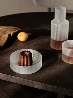 Ripple Serving Bowls Clear, sæt á 4 fra Ferm Living