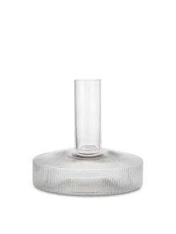 Ripple Wine Carafe, clear fra Ferm Living