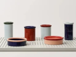 ROD bowl, coral/dark blue fra Nine