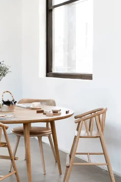 Saga Højstol, sortlakeret eg fra Oaklings