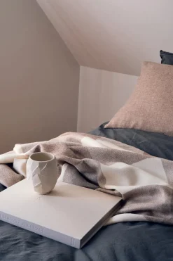 Santa Fe Plaid, umber fra Silkeborg Uldspinderi