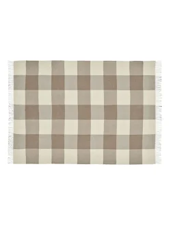 Santa Fe Plaid, umber fra Silkeborg Uldspinderi
