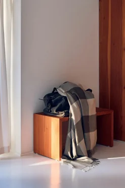 Santa Fe Plaid, walnut brown fra Silkeborg Uldspinderi