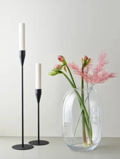 Saturn Lysestage, sort fra Piet Hein