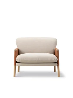 Savannah Loungestol, grand linen/max 95 fra Fredericia Furniture