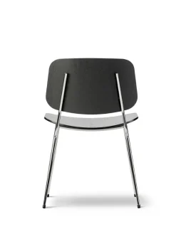 Søborg Stol, stålstel af Børge Mogensen