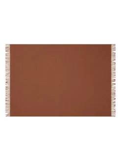 Season Plaid, beetroot fra Silkeborg Uldspinderi